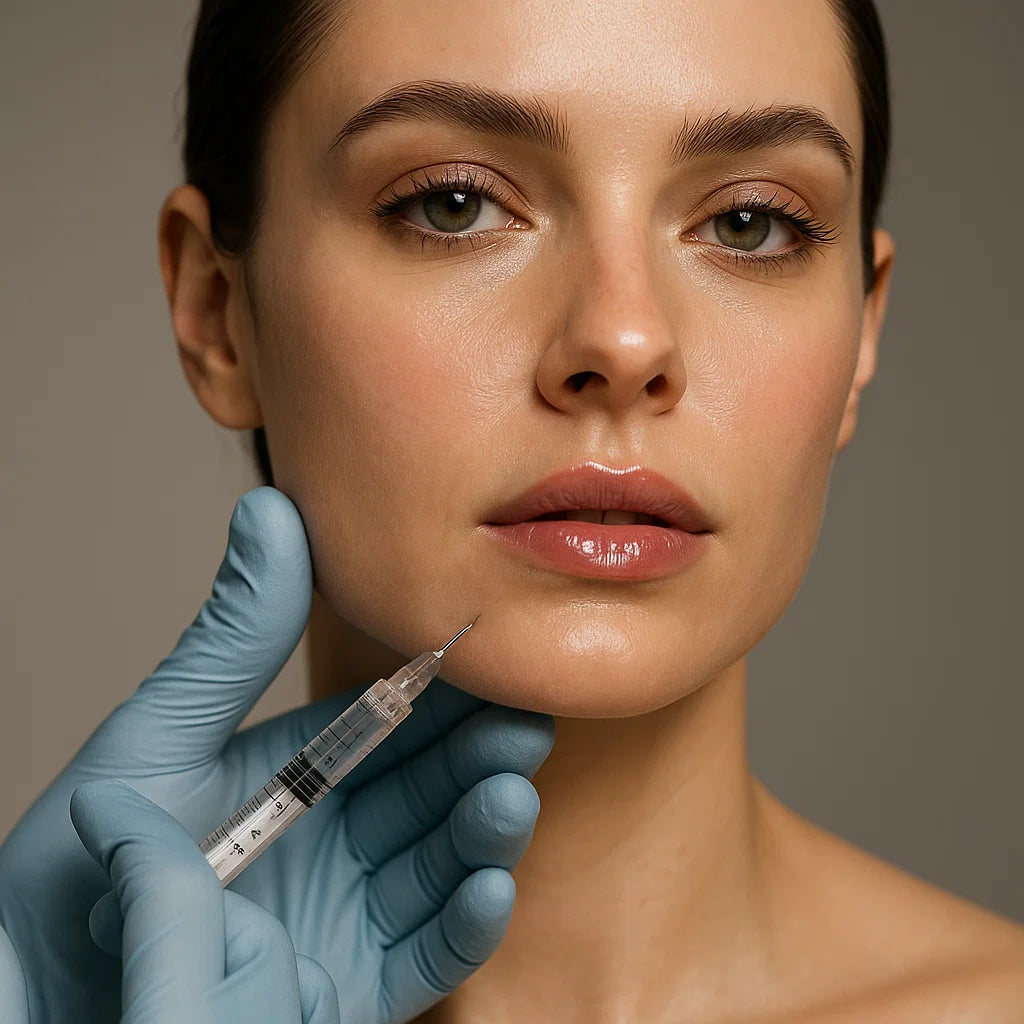 Faltenunterspritzung mit Hyaluronsäure